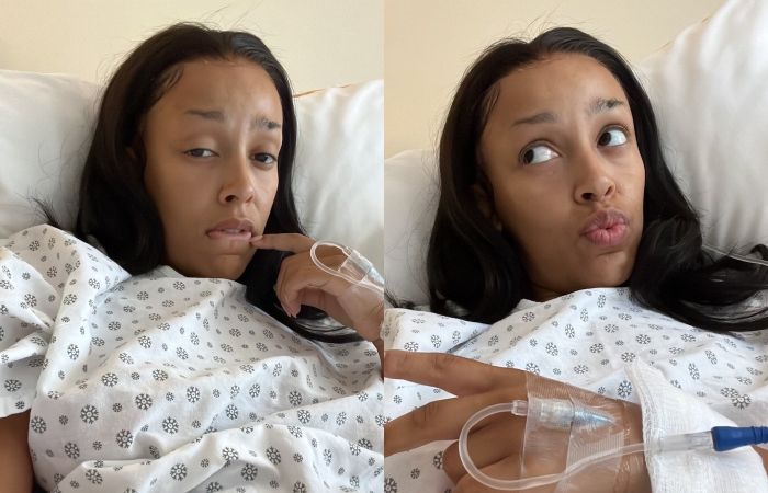 Doja Cat's second throat Surgery. 